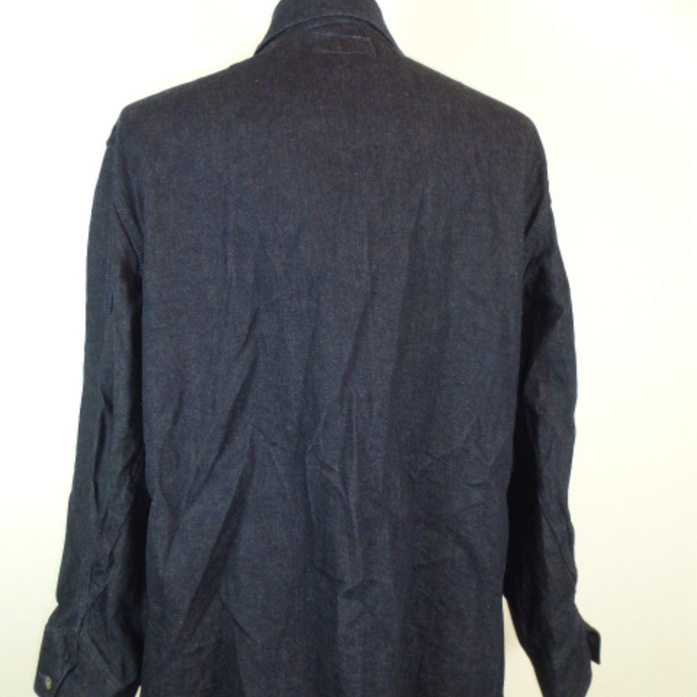 RALPH LAUREN DOUBLE RL RRL blue INDIGO Denim JAPAN Pollack barn coat XL NWT - Picture 8 of 8